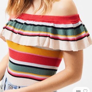 Billabong Off the Shoulder Top